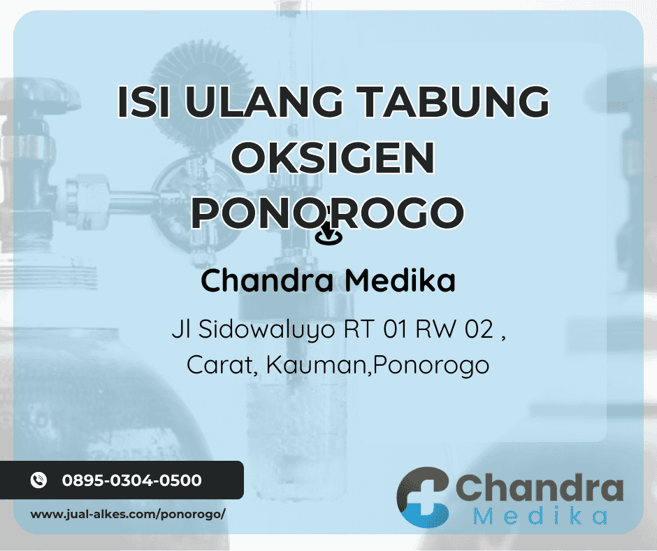 Isi ulang Tabung Oksigen ponorogo