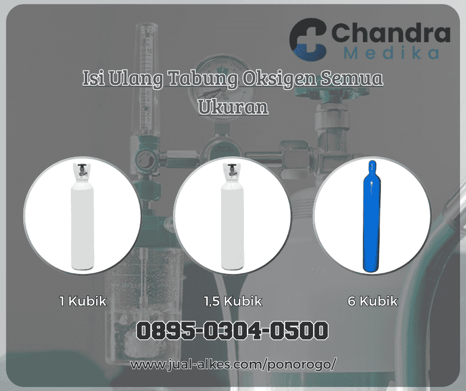 isi ulang tabung oksigen ponorogo semua ukuran