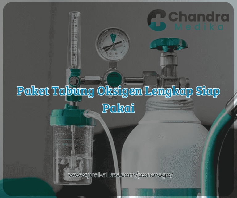 paket tabung oksigen lengkap siap pakai