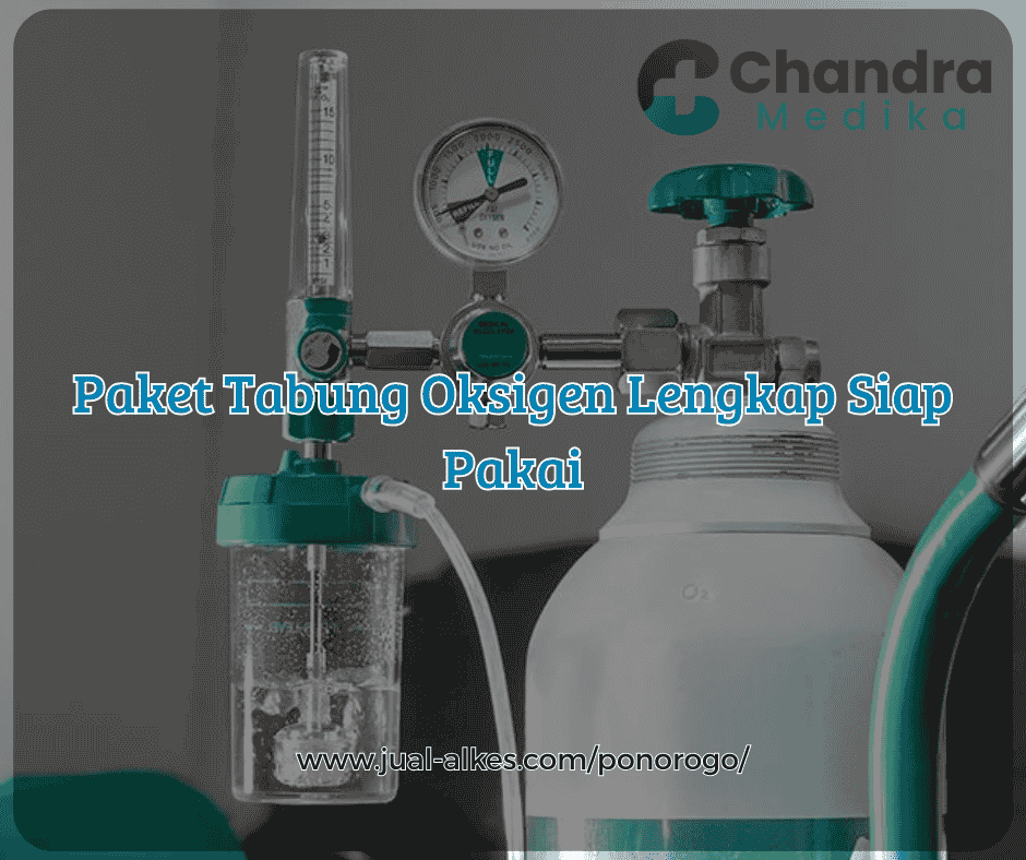 paket tabung oksigen lengkap siap pakai