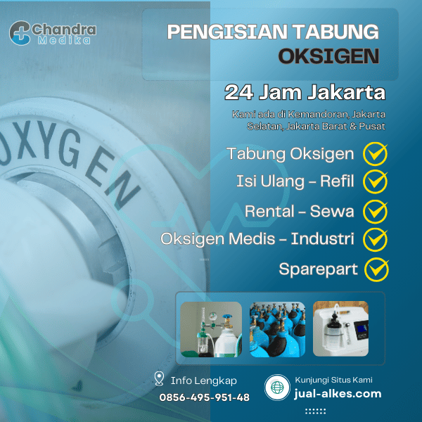 pengisian oksigen 24 jam jakarta