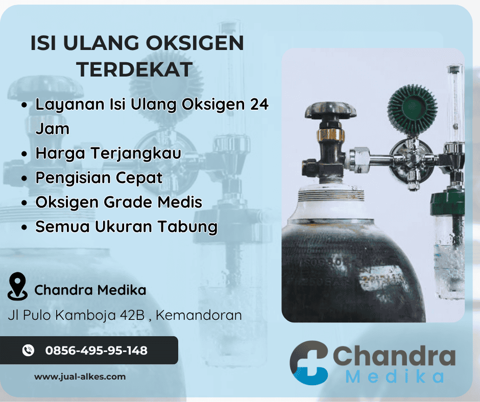 Isi Ulang Oksigen Terdekat